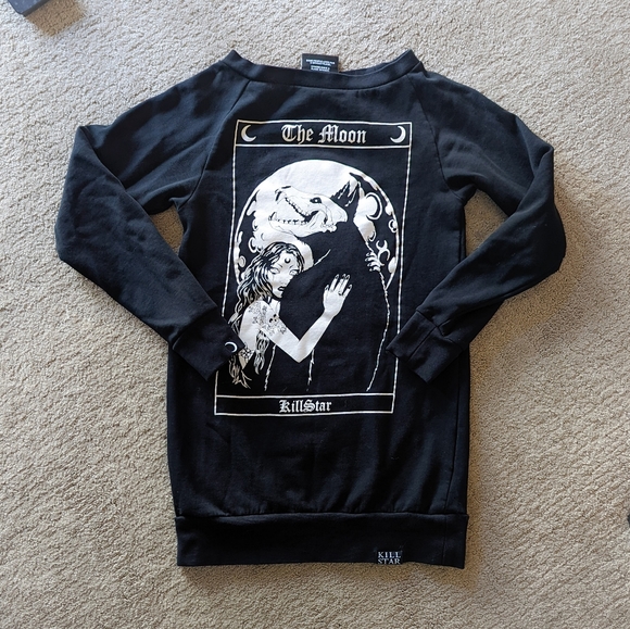 Killstar Wolf Moon Pullover Sweater 💫 HOST PICK - Picture 6 of 8